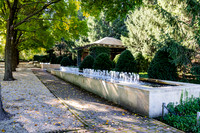 Bubbly Fountain Side View
