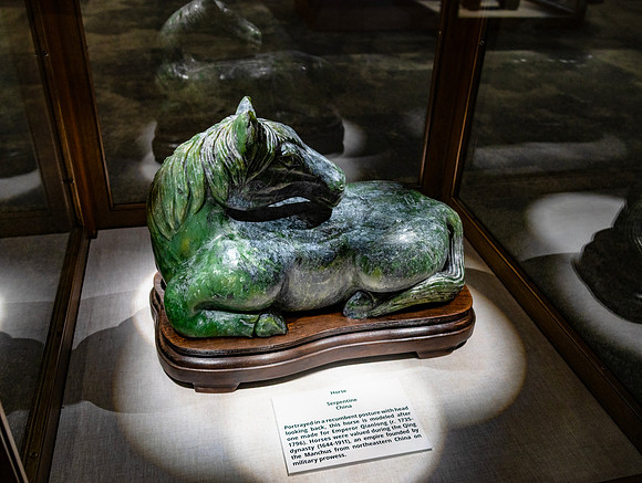 Green Jade Horse