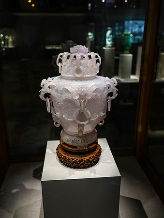 White Pink Vase