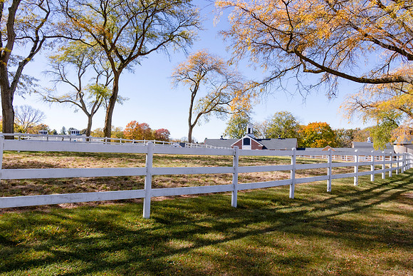 Main Building with Fence